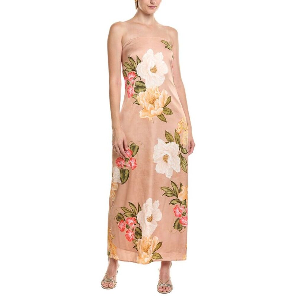 Hutch Womens  Elena Maxi Dress, Brown